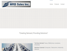 Tablet Screenshot of mrbsales.net